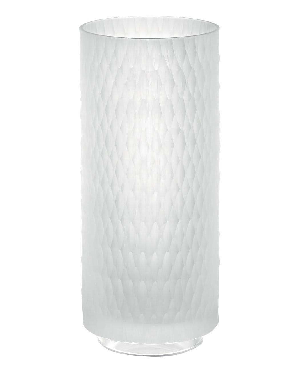 Hexagon Matte Italienische Kristallvase