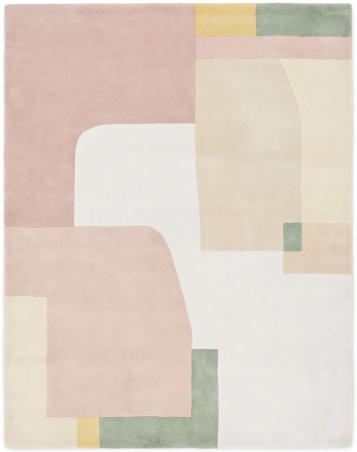 Pale Composition Teppich