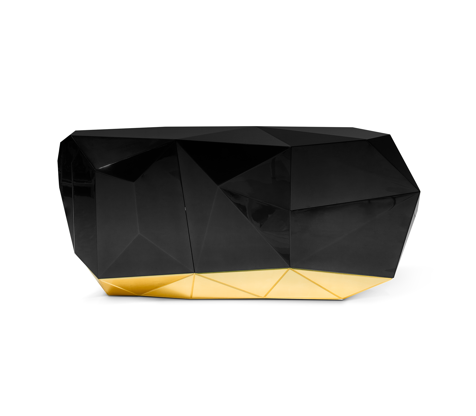 Prism 3 Schwarzes Sideboard