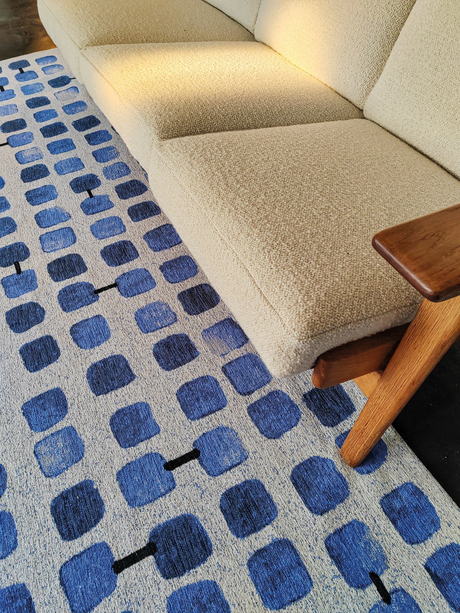 Amparo Blues 9348 Teppich | Größe: 80 × 150 cm