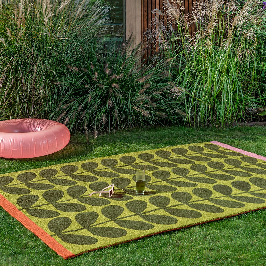 Solid Stem Seagrass Outdoor-Teppich | Größe: 200 x 280 cm