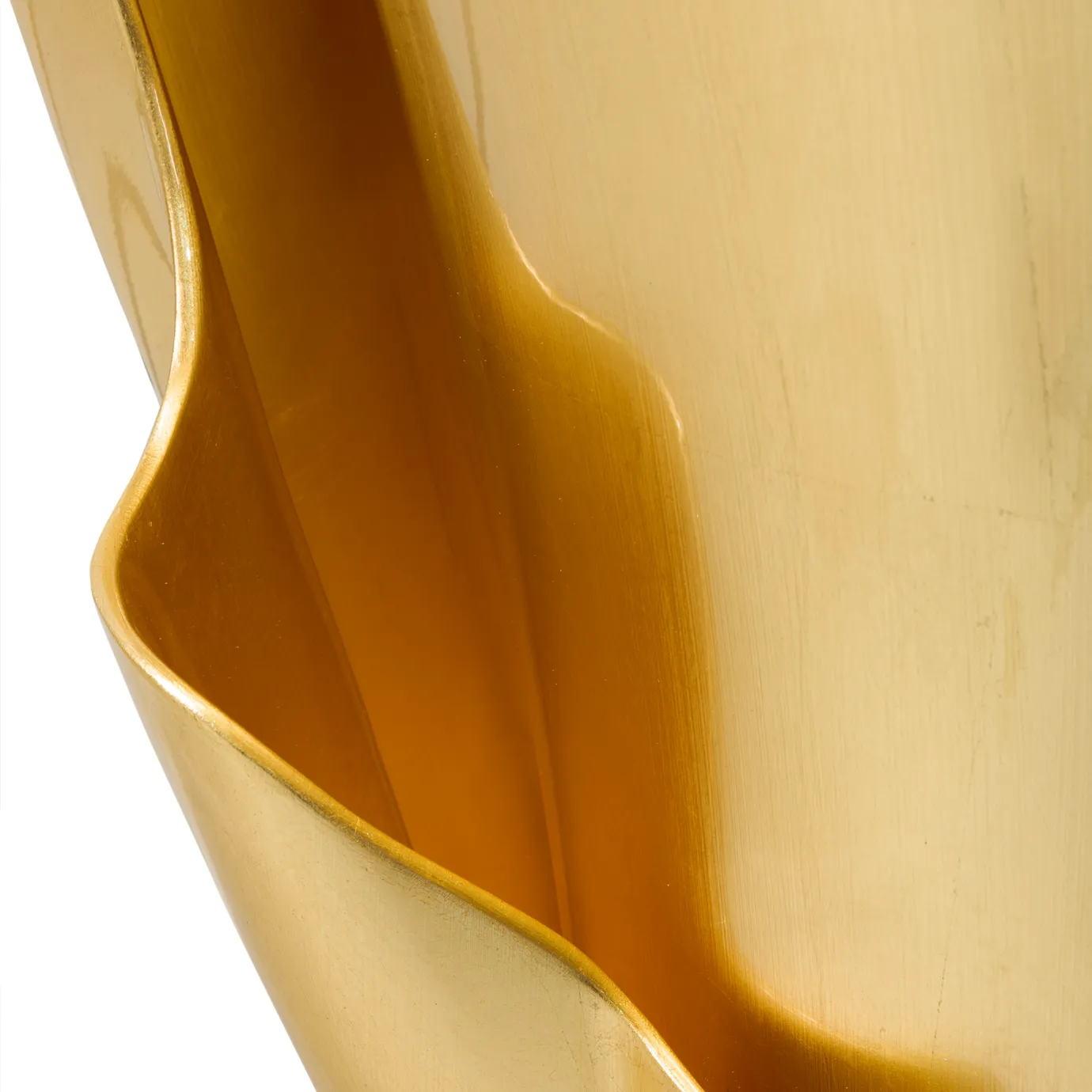 Solstice Blattgold‑Beistelltisch