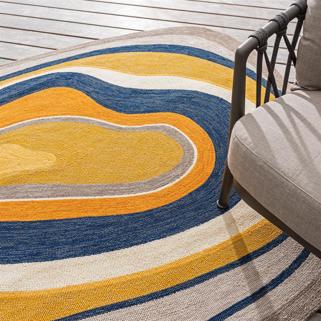 Habitat Aura Ochre Outdoor-Teppich | Größe: 200 x 280 cm