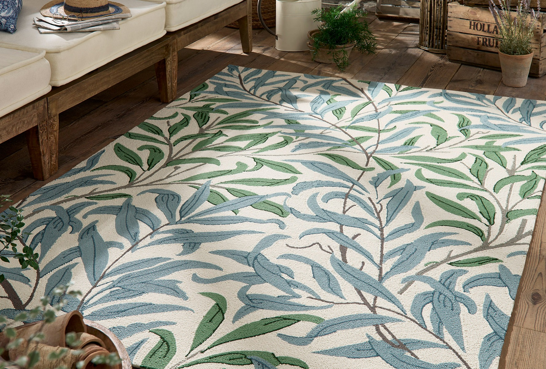 Willow B. Leafy Arb. outdoor 428607 Teppich | Größe: 160 x 230 cm