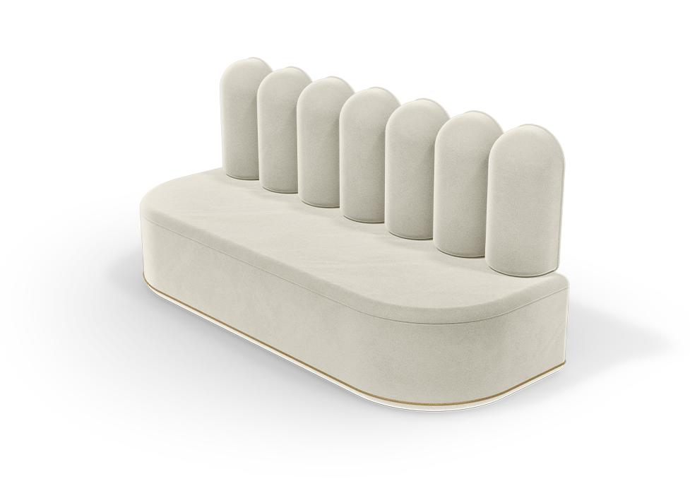 Fluffy Cloud II Snuggle Sofa