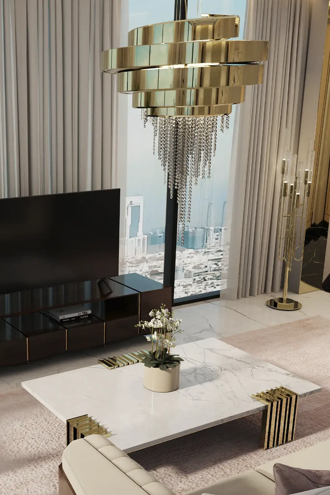 Art Deco Kronleuchter - 2