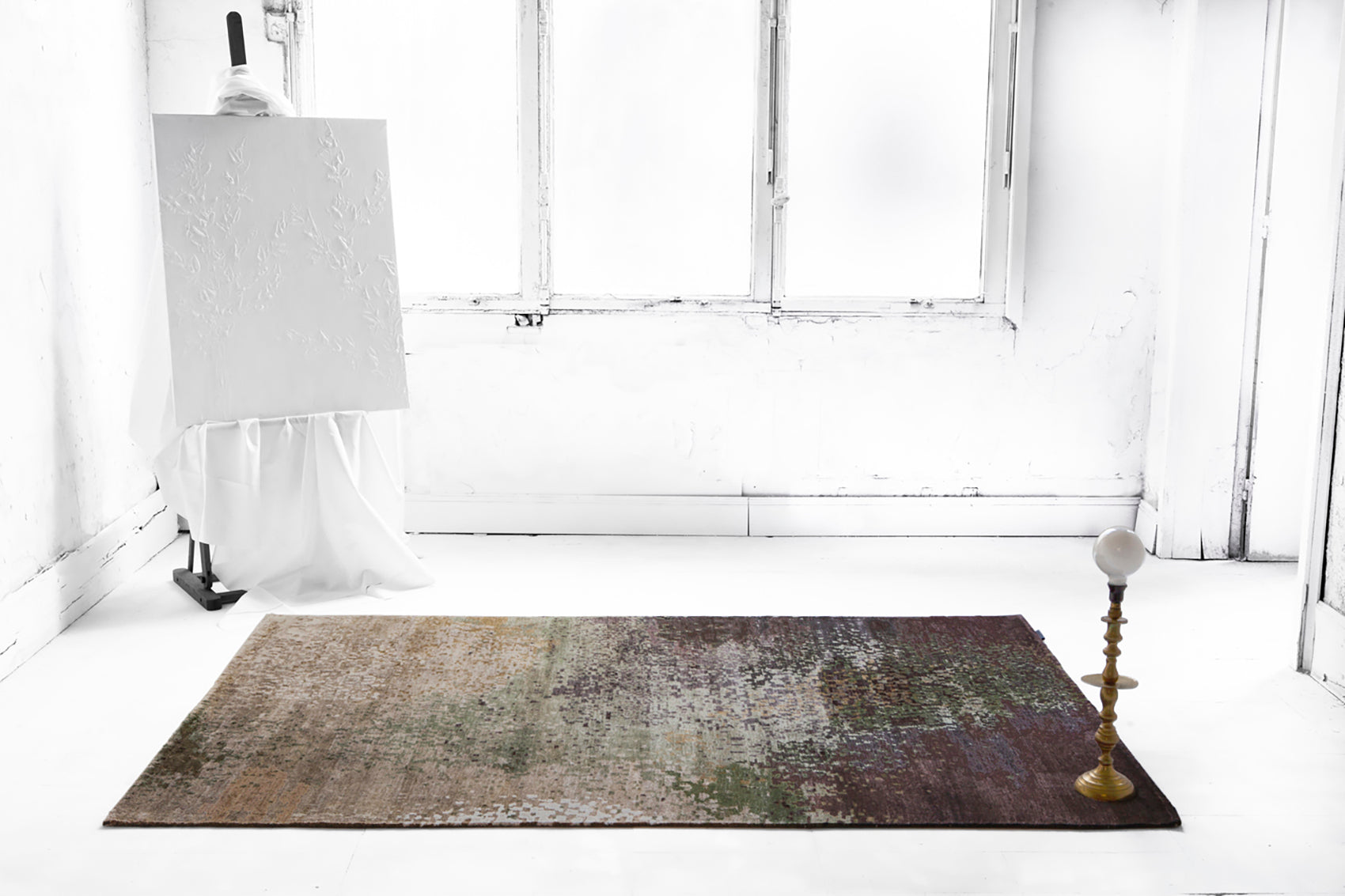 Ecrin Kaki Teppich | Größe: 250 x 350 cm