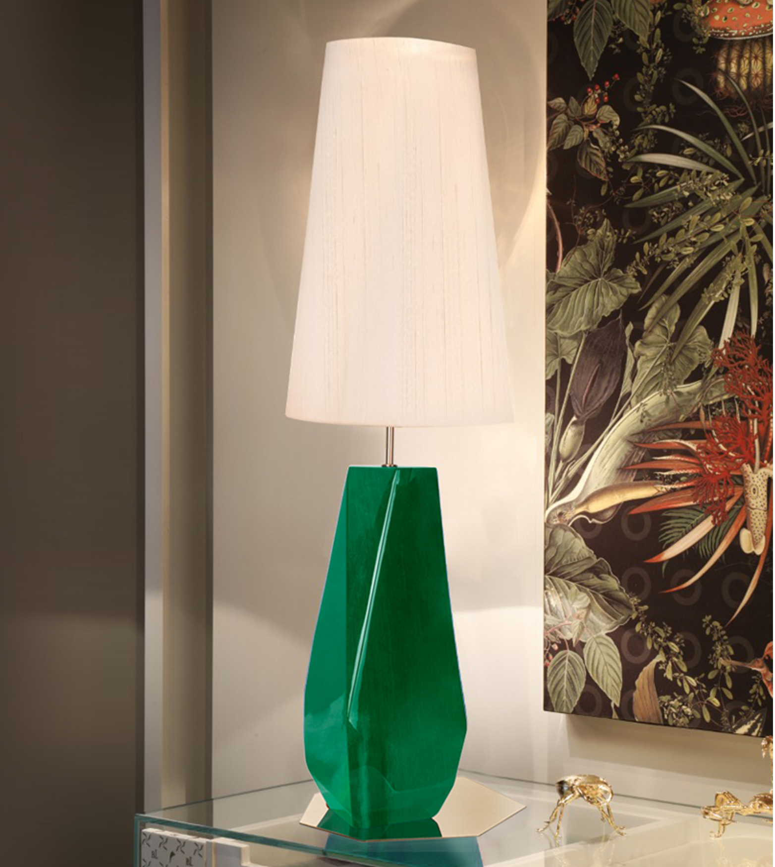 Essence Grüne Tischlampe