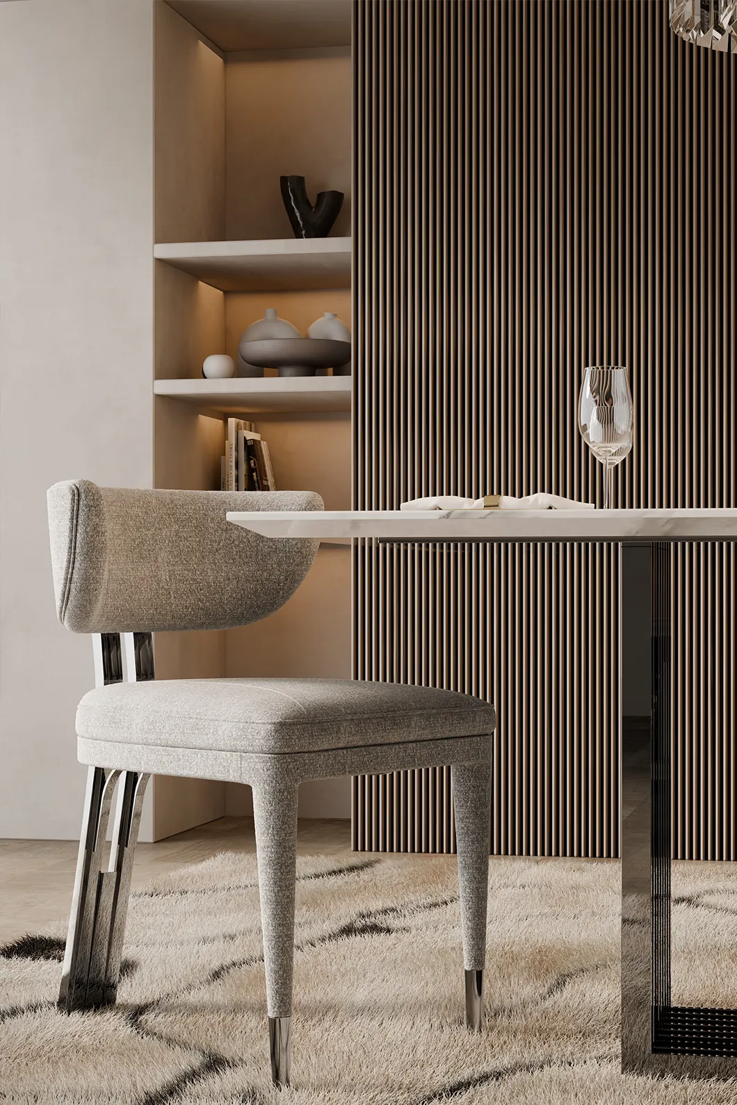 Lattice Esszimmerstuhl - 1