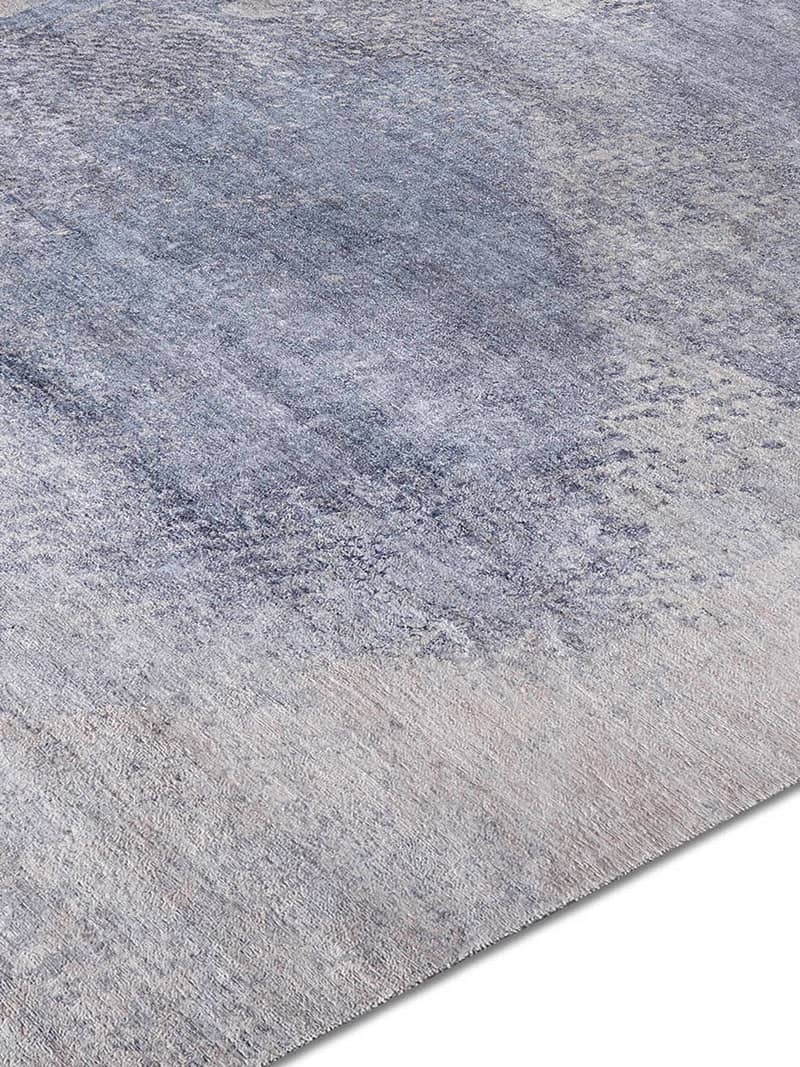 Silver Grey auf Hellgrau Teppich | Größe: 122 × 183 cm