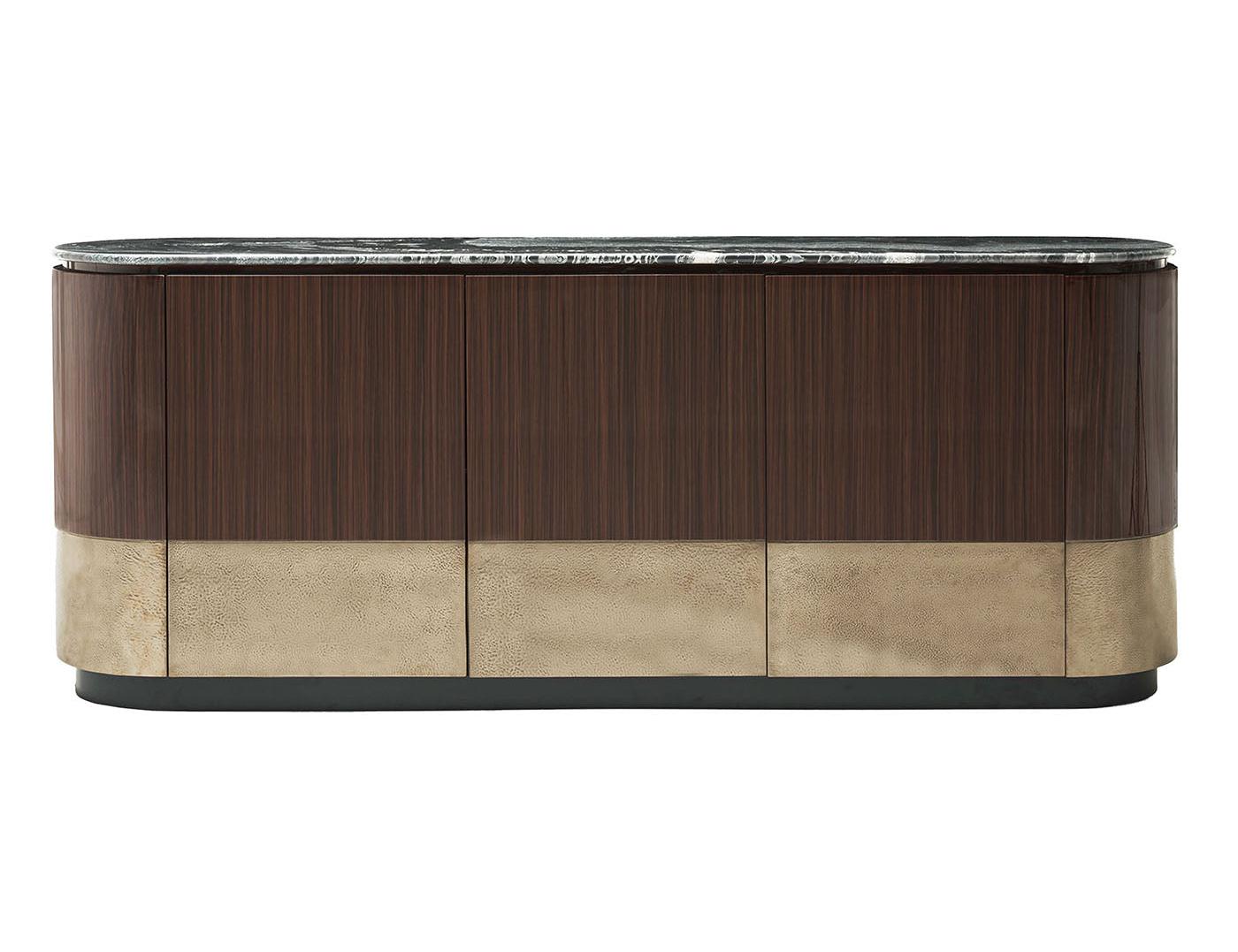 Alma Sideboard mit Marmorplatte