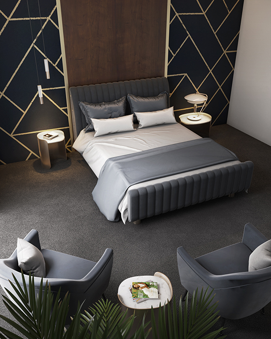 Franklin Scott Ovaler Beistelltisch - 5