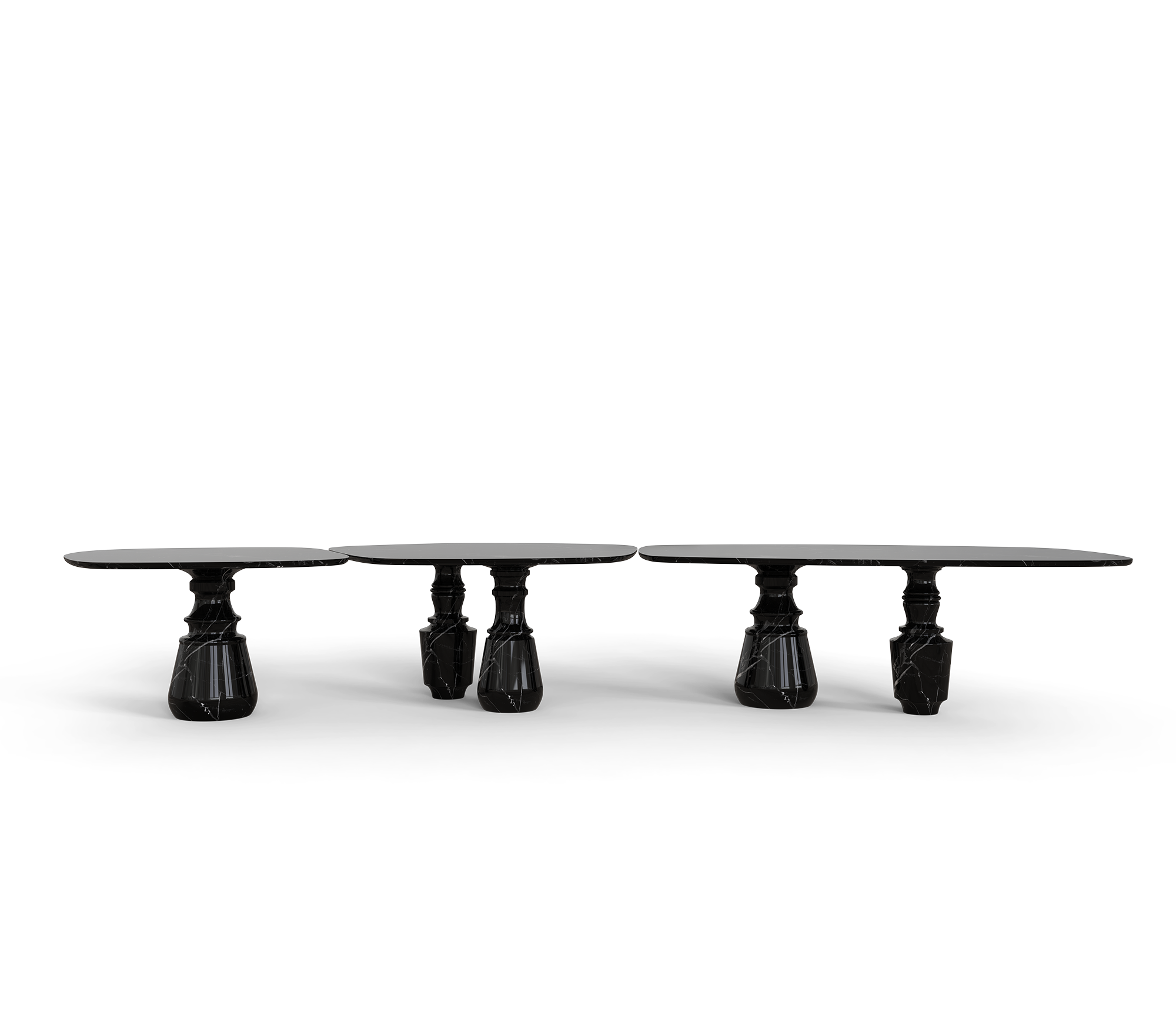 Obsidian Modulare Esstisch