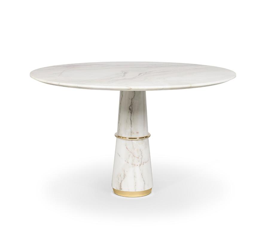 Marmor-Esstisch