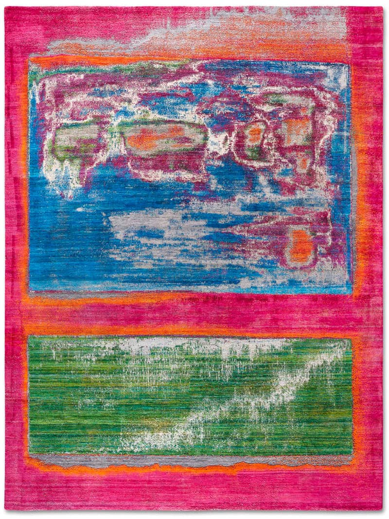 Portland Poetry auf Grau Teppich