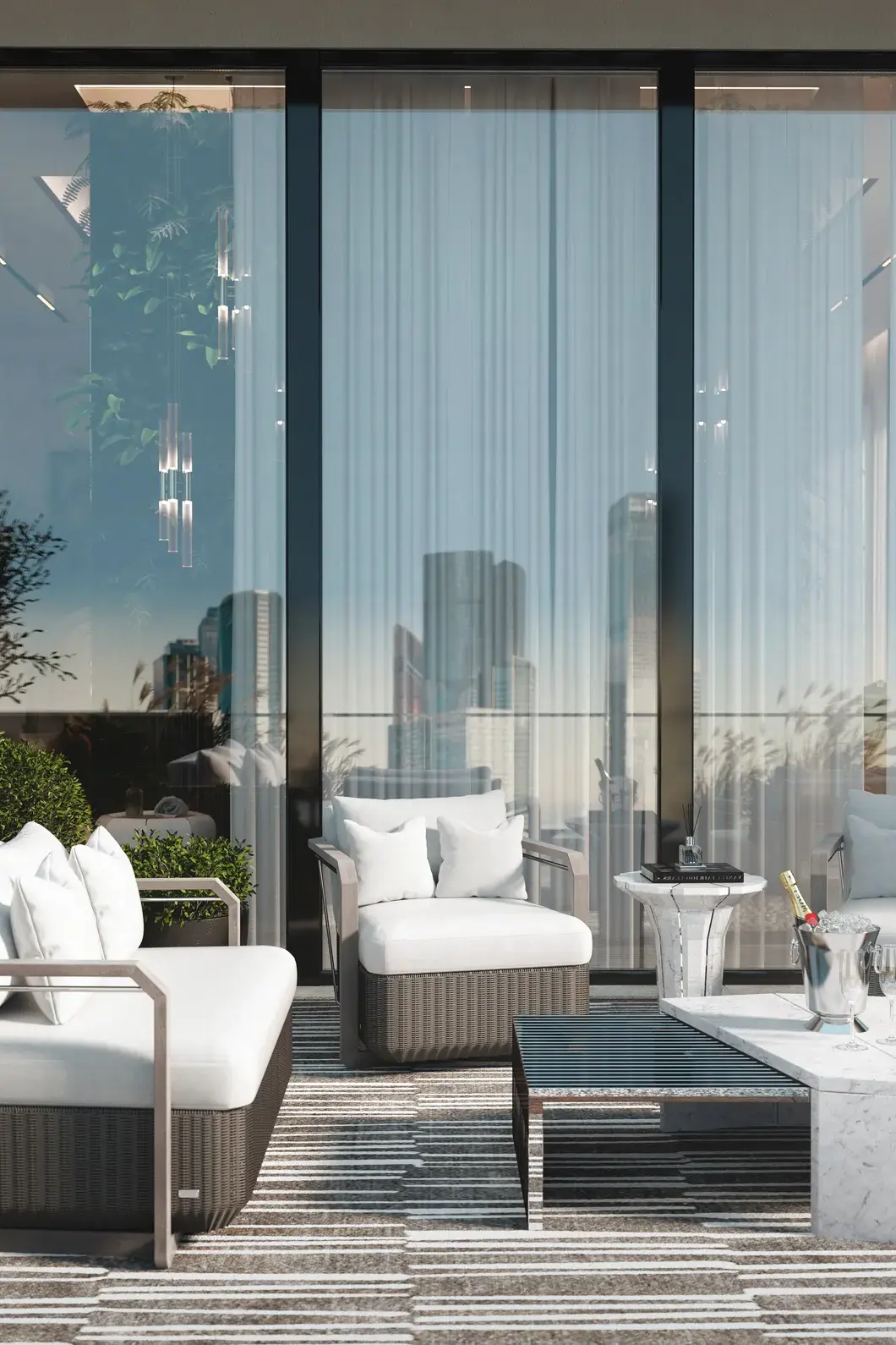 Heritage grauer Gartensessel - 2