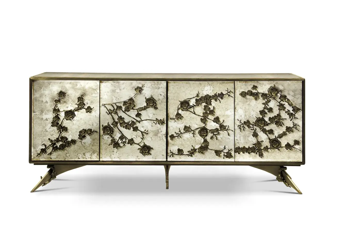 Mirage Gealterter Spiegel‑Schrank