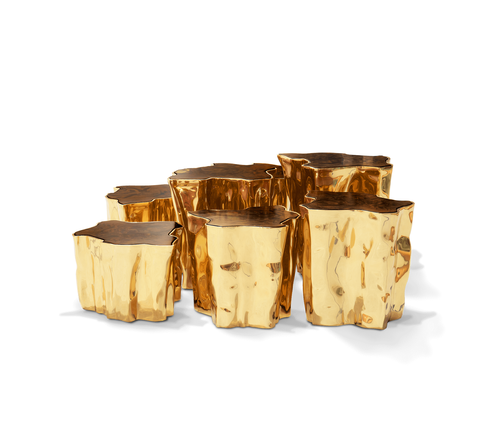 Paradise Serie Walnuss‑Couchtisch