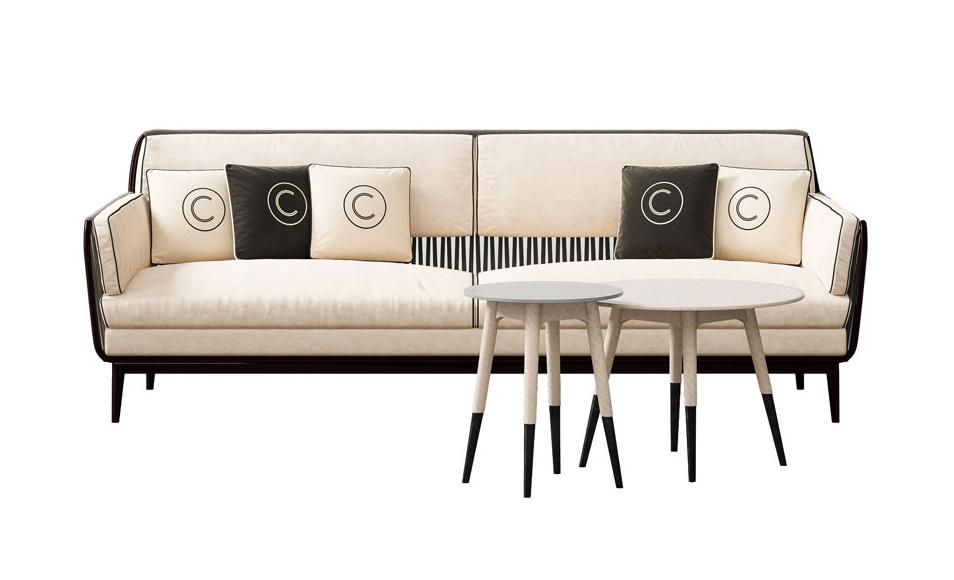 Beiges Sofa