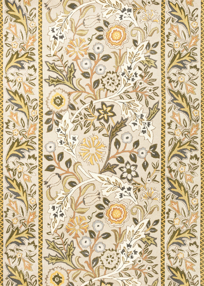 Wilhelmina Linen / Mustard 127401 Teppich | Größe: 250 × 350 cm