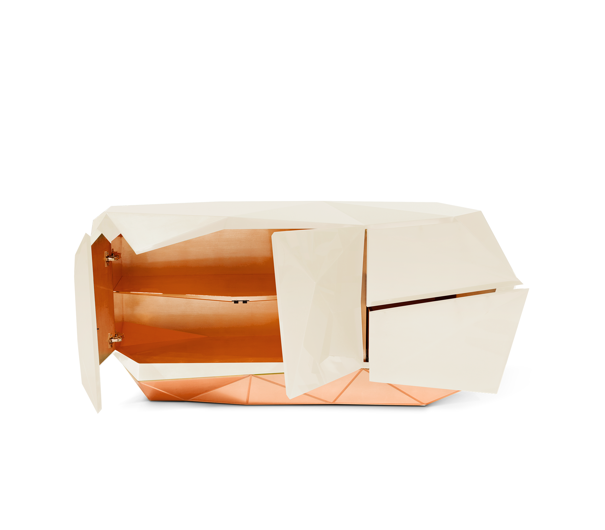 Prism Creme‑Sideboard