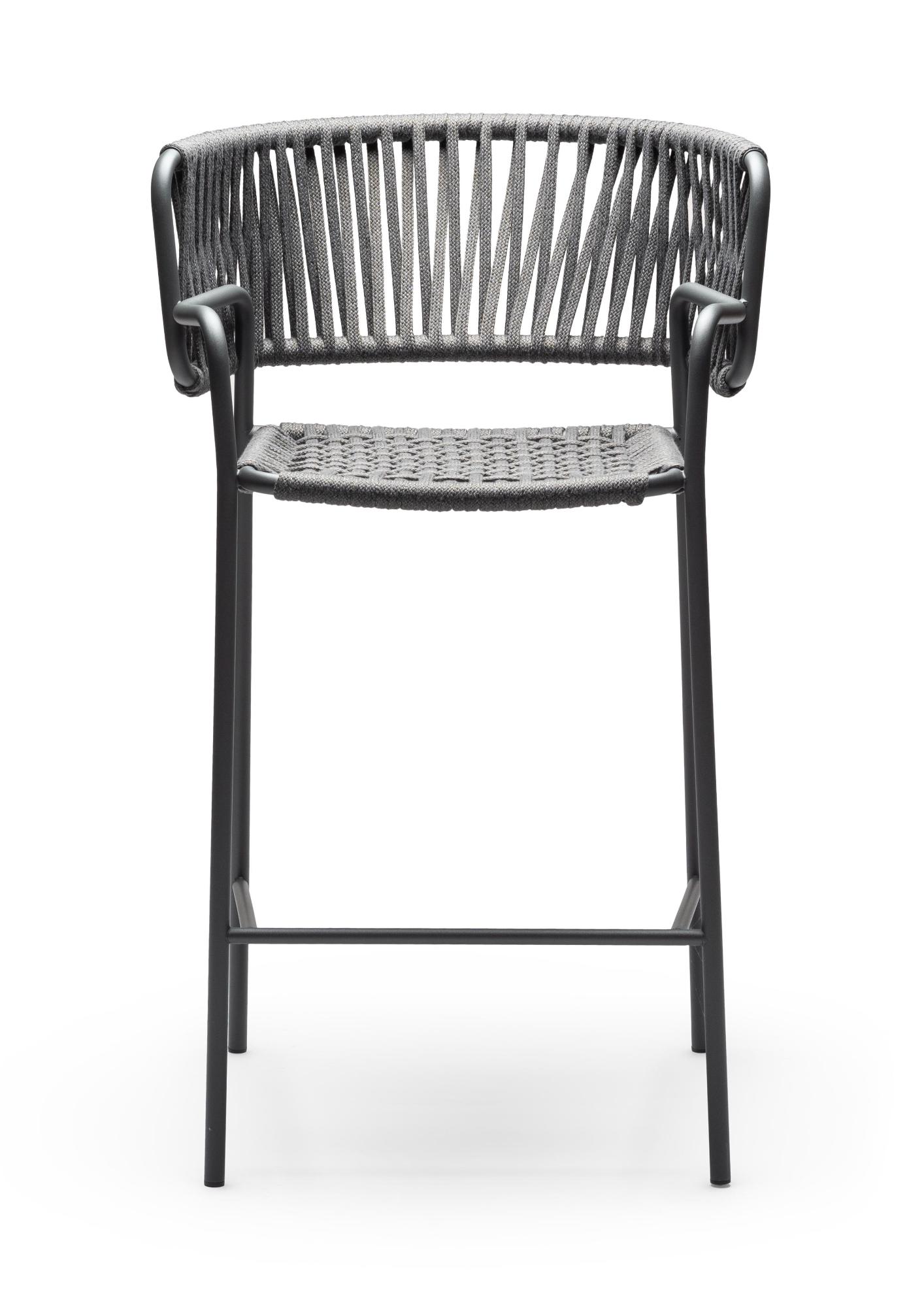 Klot SG Grauer Barhocker