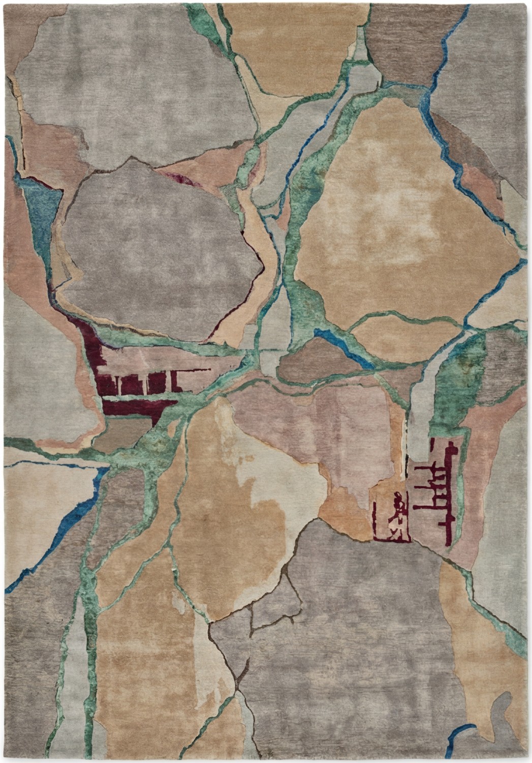Tectonic Veins Teppich