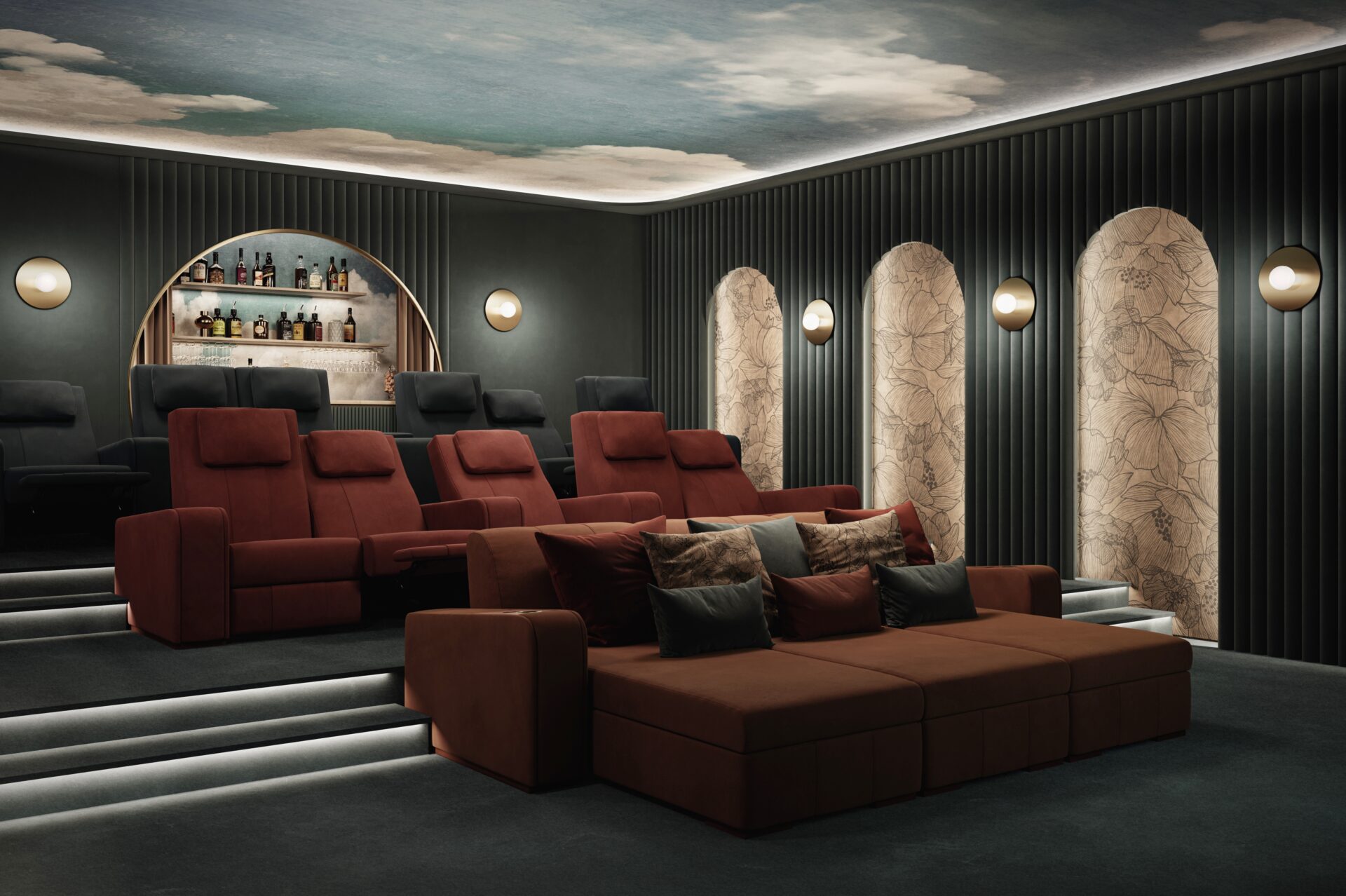 Comfort Heimkino-Bestuhlung