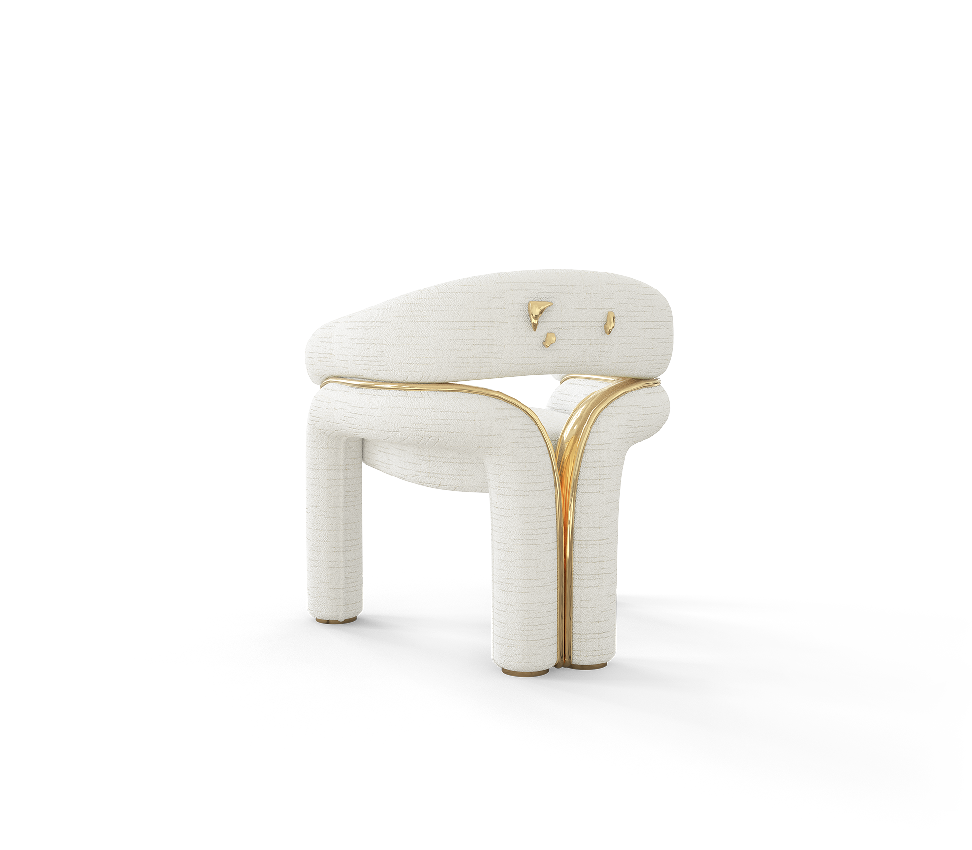 Celestia Weißer Stuhl