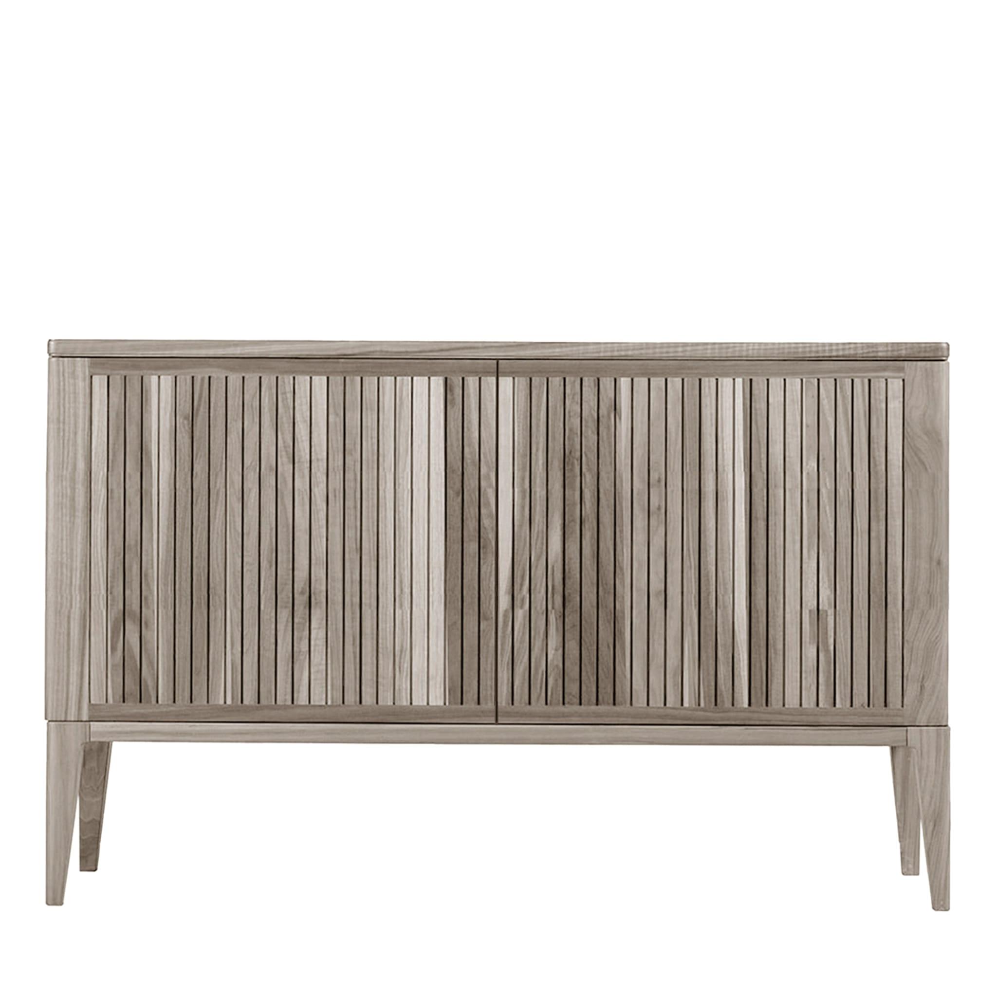 Eleva 2‑Türiges graues Sideboard
