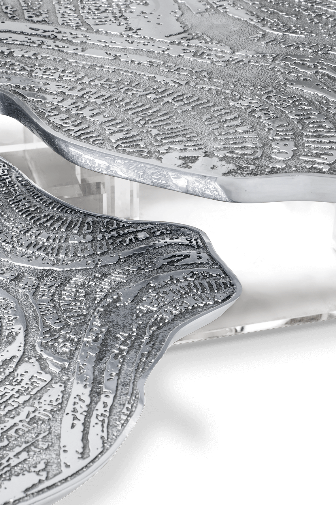 Aurora Silber Couchtisch