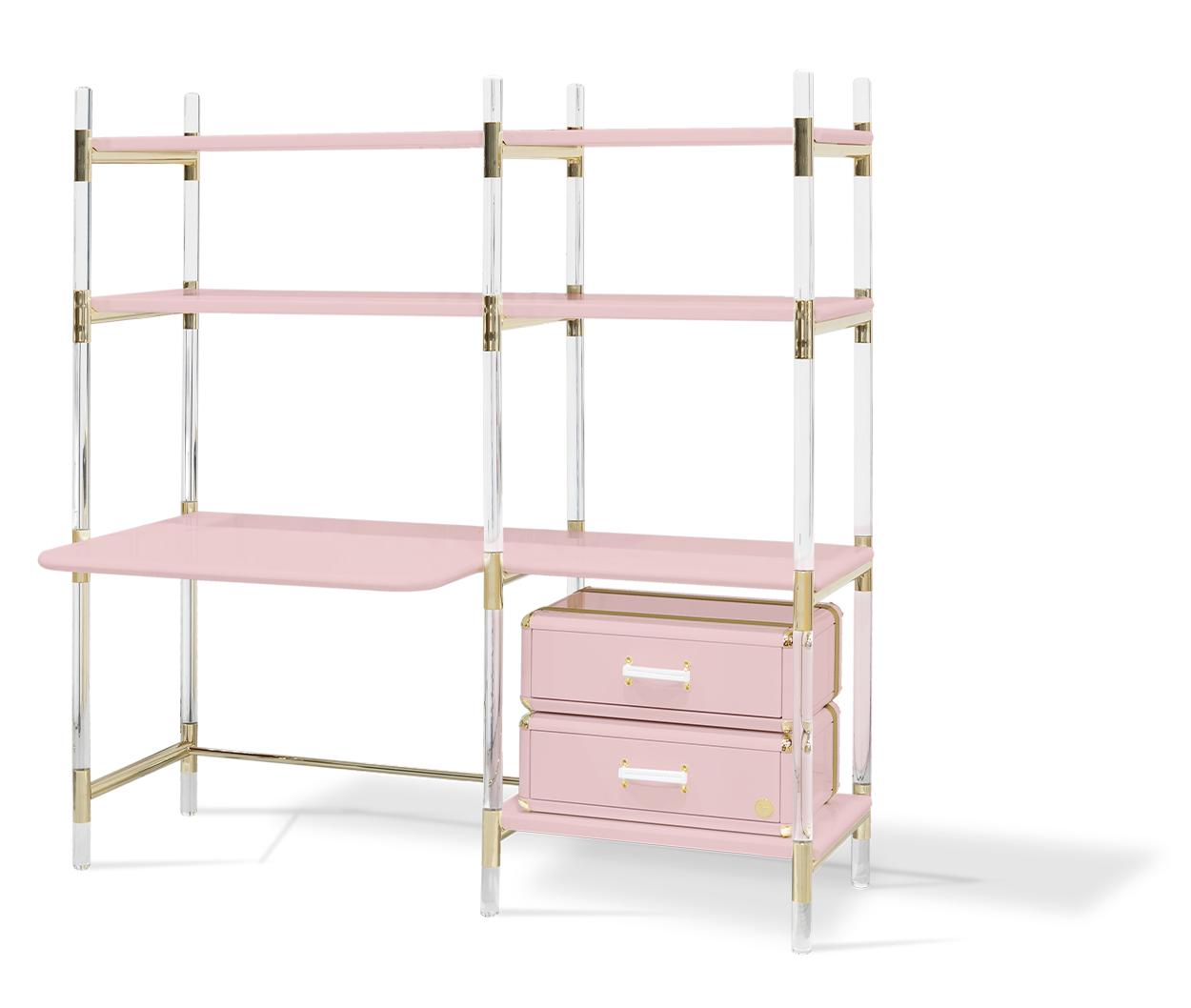 Puzzle‑Bibliothek pink