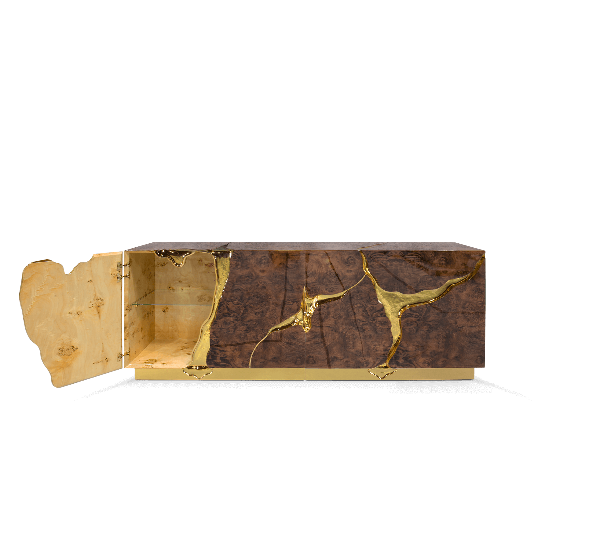 Fissure Walnuss‑Sideboard