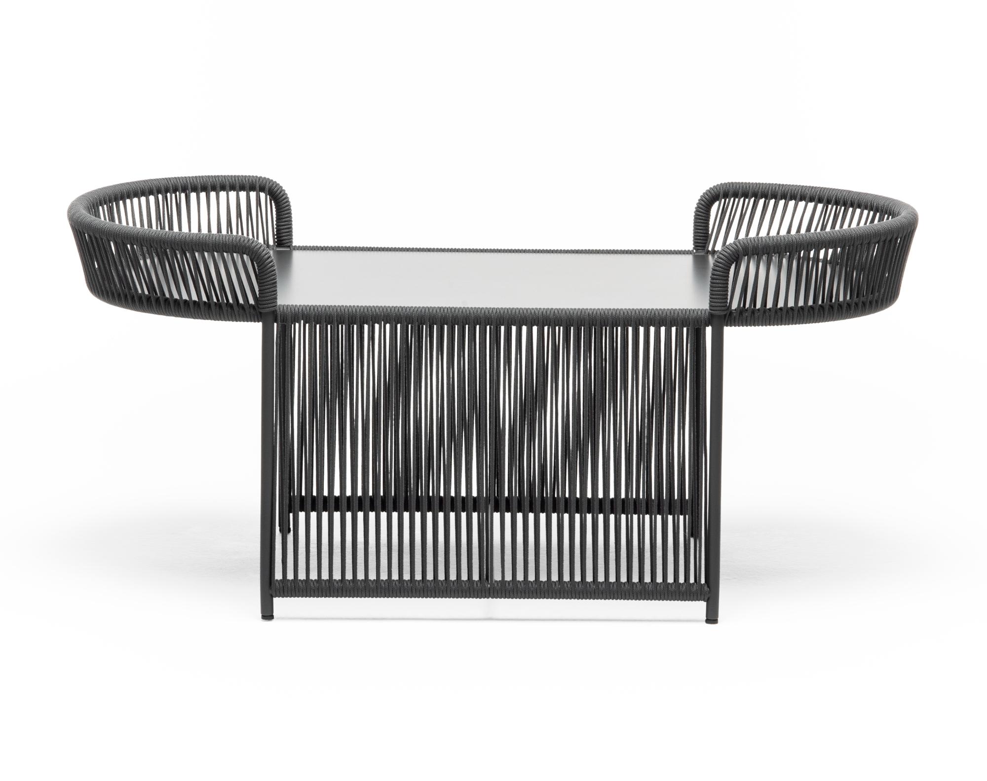Altana OV Anthrazitfarbener Outdoor-Loungetisch