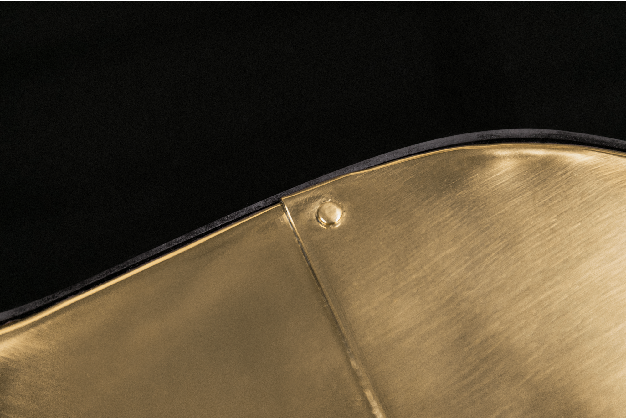 Crest Polierte Patina Couchtisch‑Set