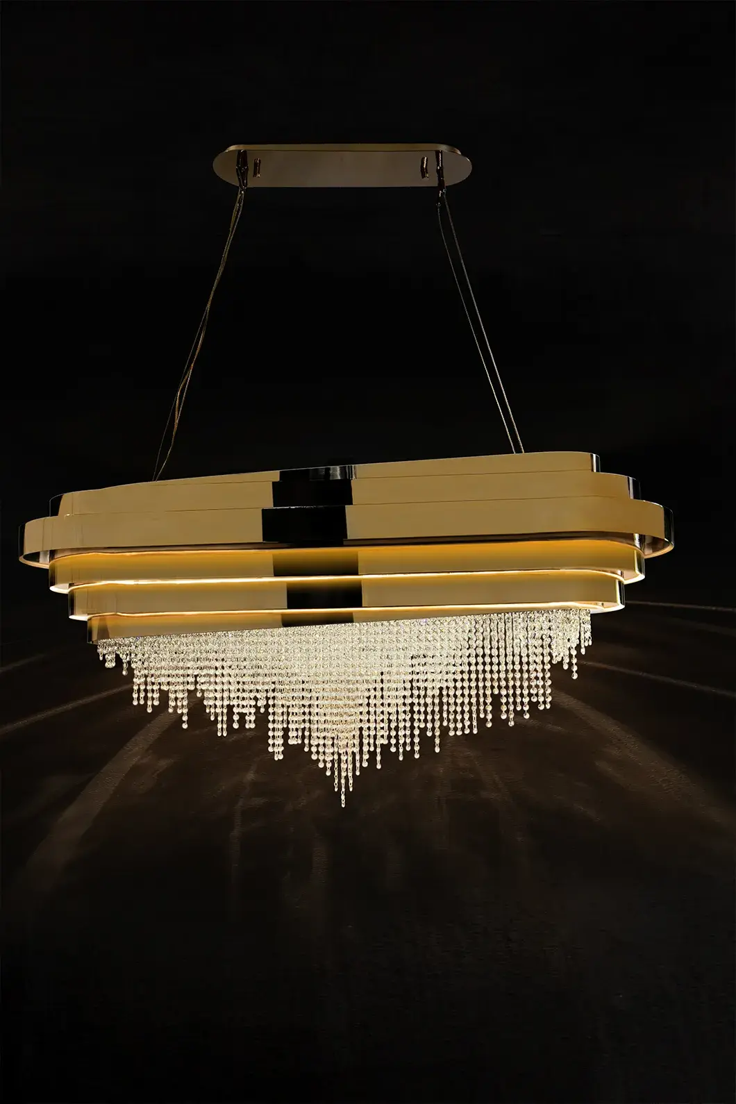 Art Deco Snooker‑Pendelleuchte - 6