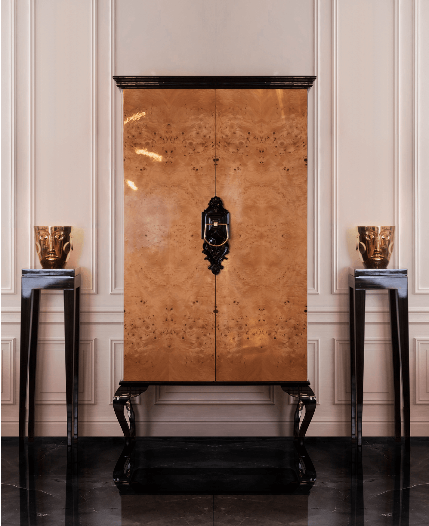 Louvre Poplar‑Schrank