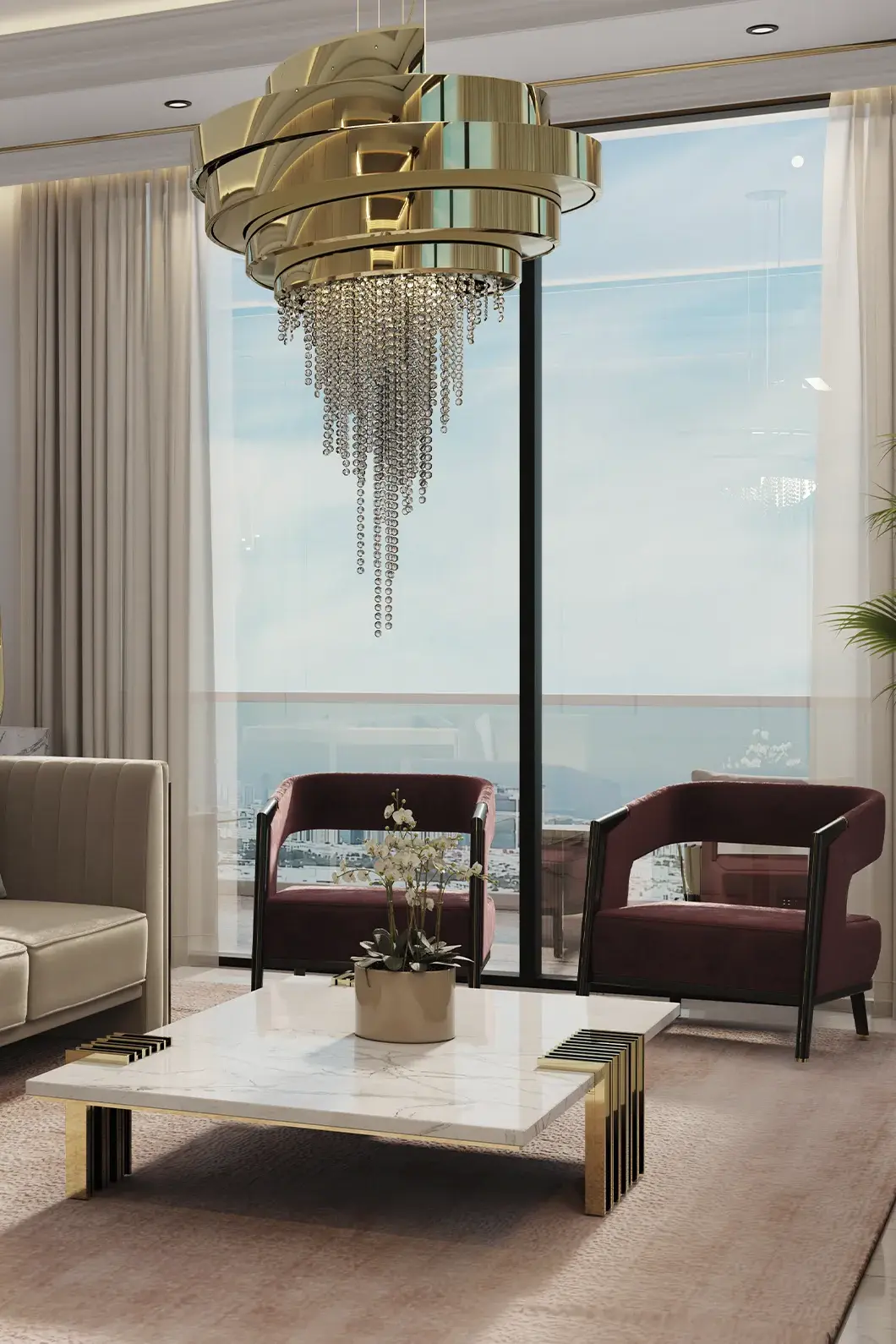 Art Deco Kronleuchter - 4