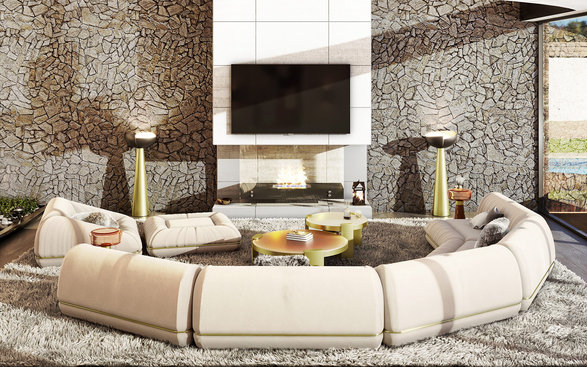 Illusion Stehlampe - 10