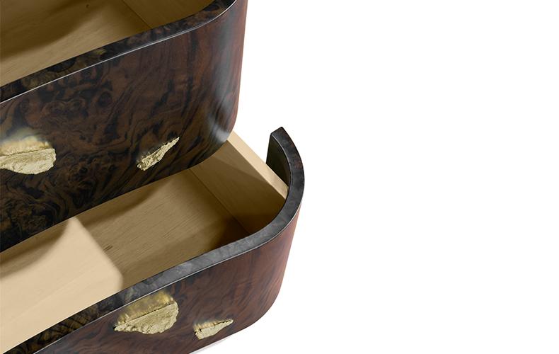 Designer-Holz-Bücherregal