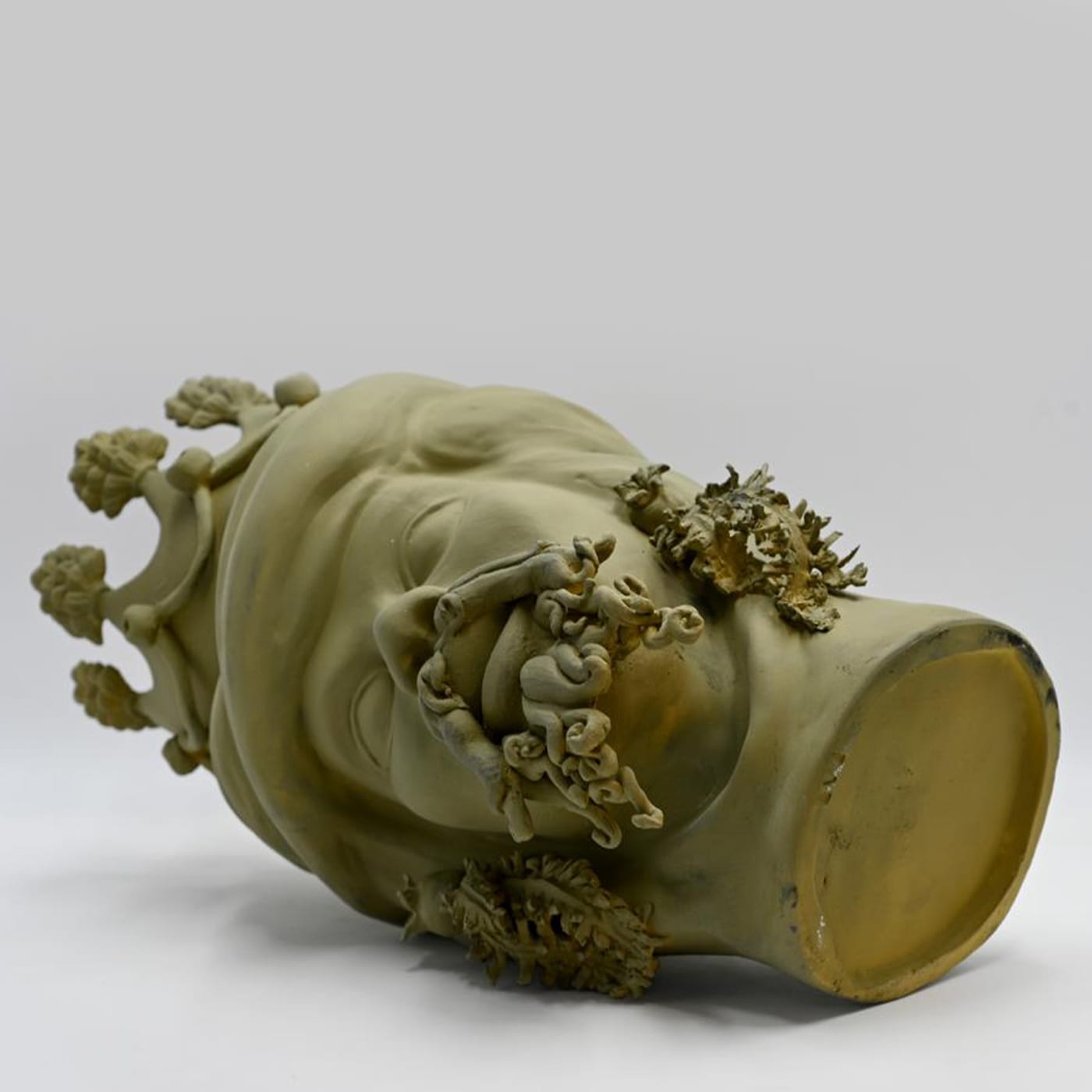 Maure‑Kopf Pistazie‑Skulptur