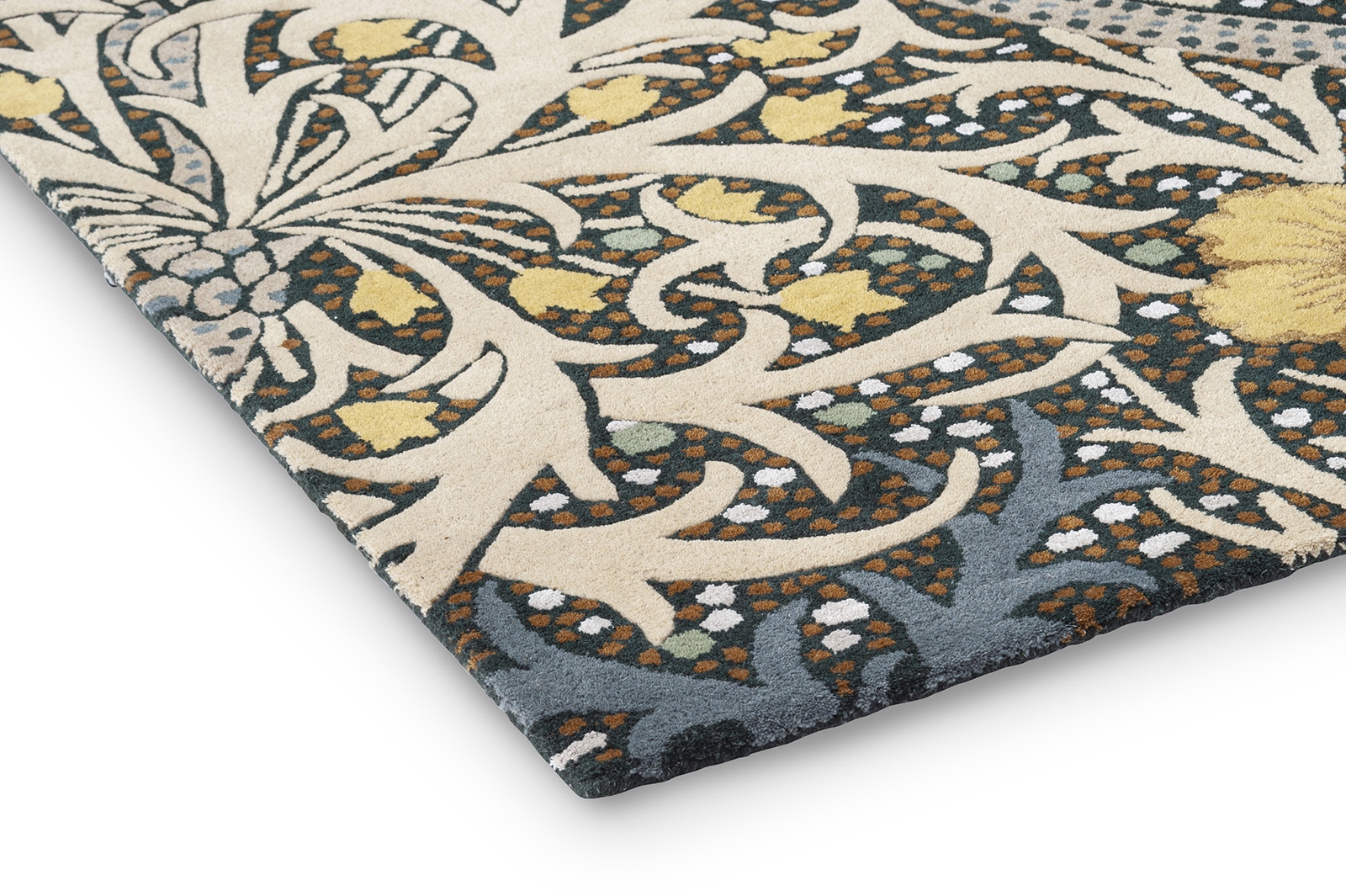 Seaweed teal 127008 Teppich | Größe: 200 x 280 cm