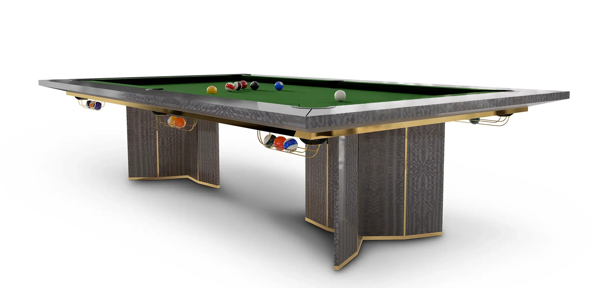 Elite Grau Snooker­tisch