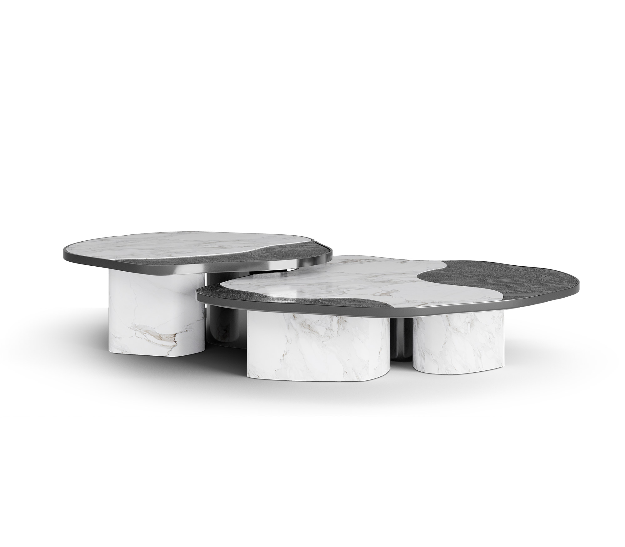 Athena Calacatta Marmor & Onyx Tischset