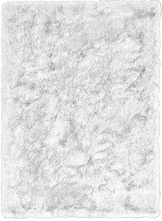 Aster White Teppich | Größe: 60 x 120 cm