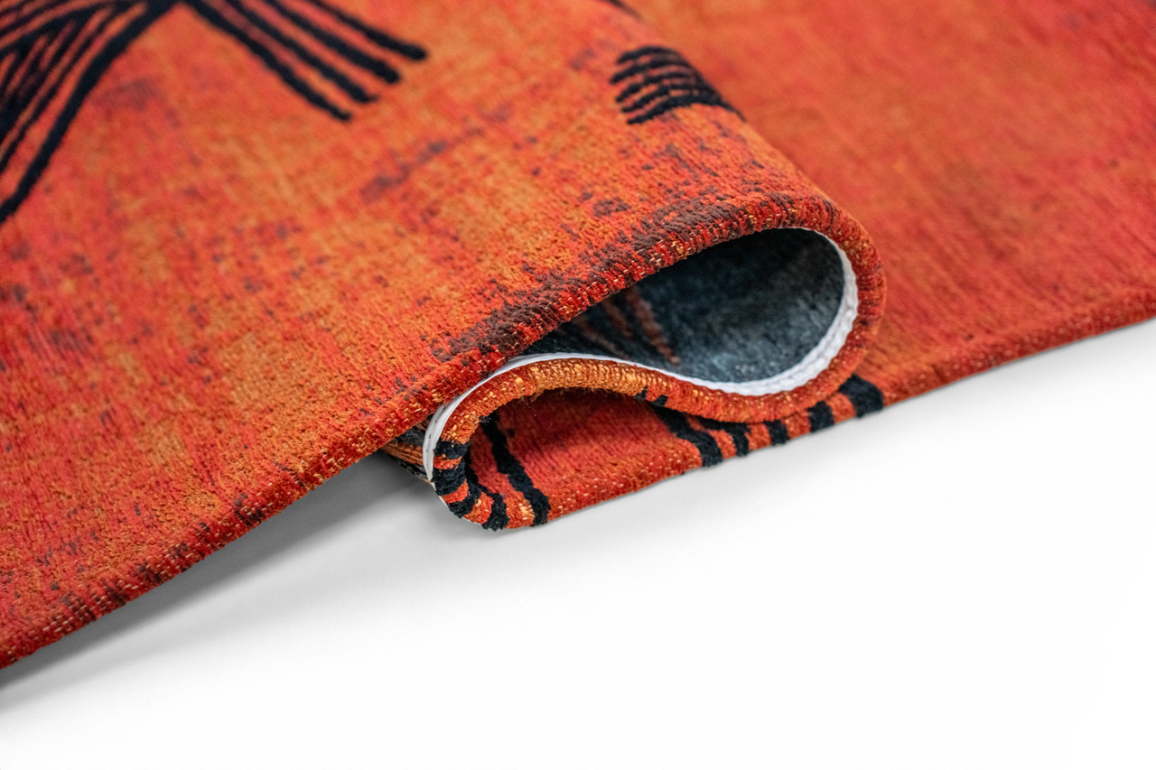 Kanji Ginger Chocolate Teppich | Größe: 280 × 390 cm