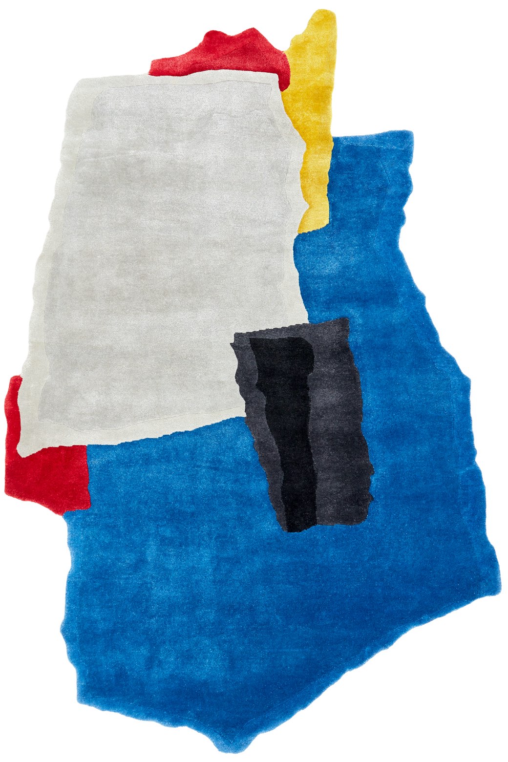 Ripped And Teared And Colored 3 Teppich | Größe: 200 x 300 cm