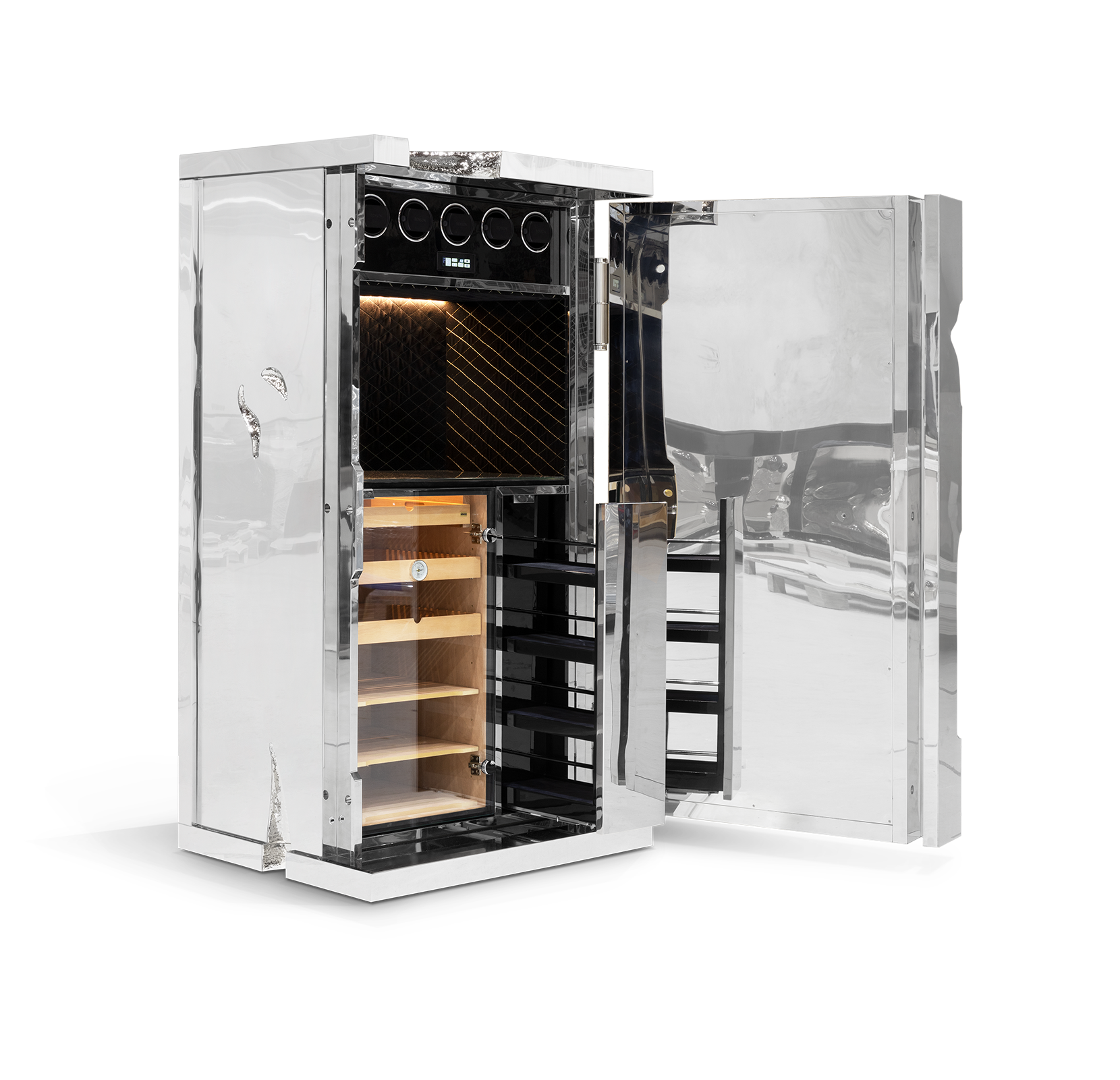 Tycoon Silberner Elite‑Safe