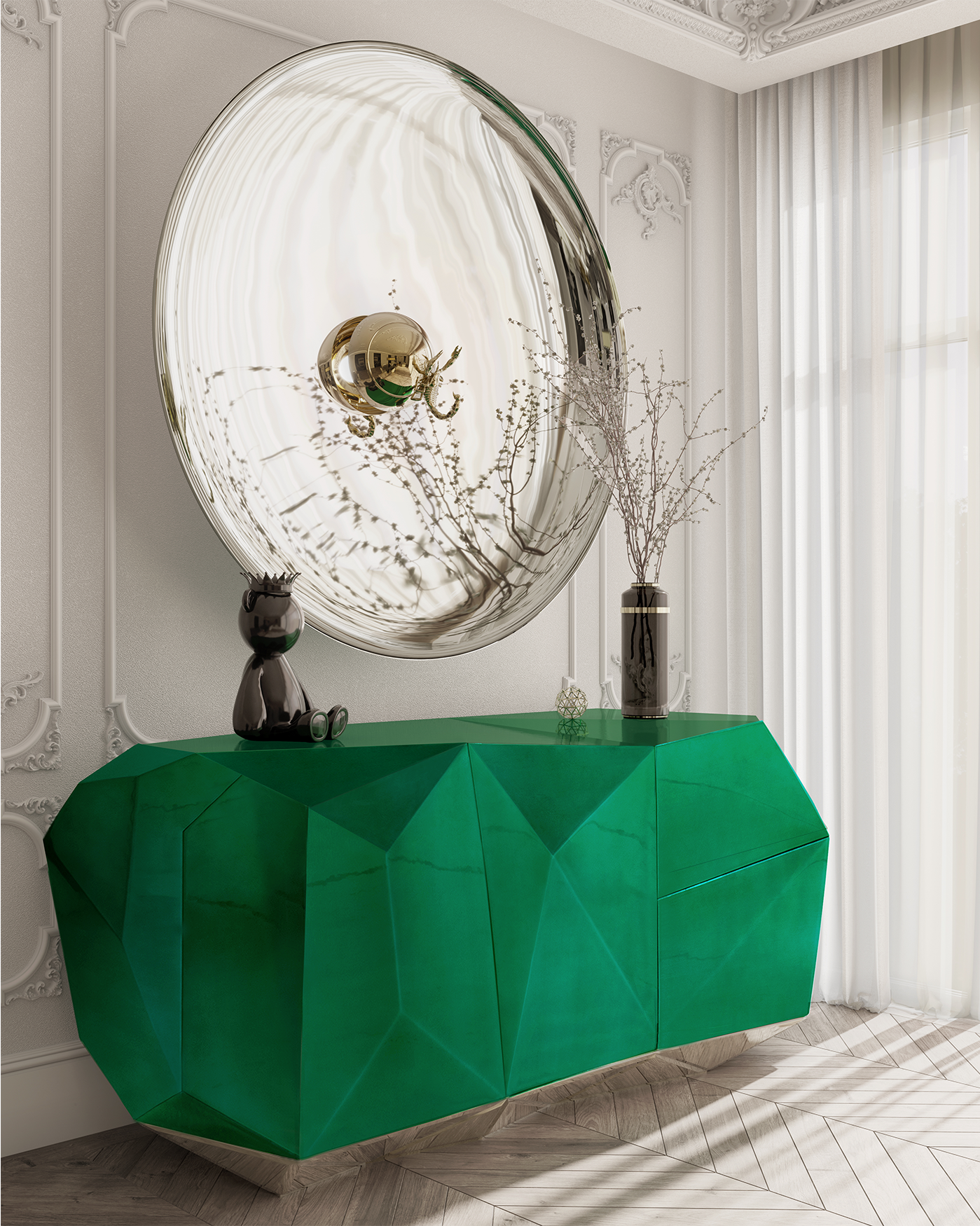 Prism Smaragd‑Sideboard