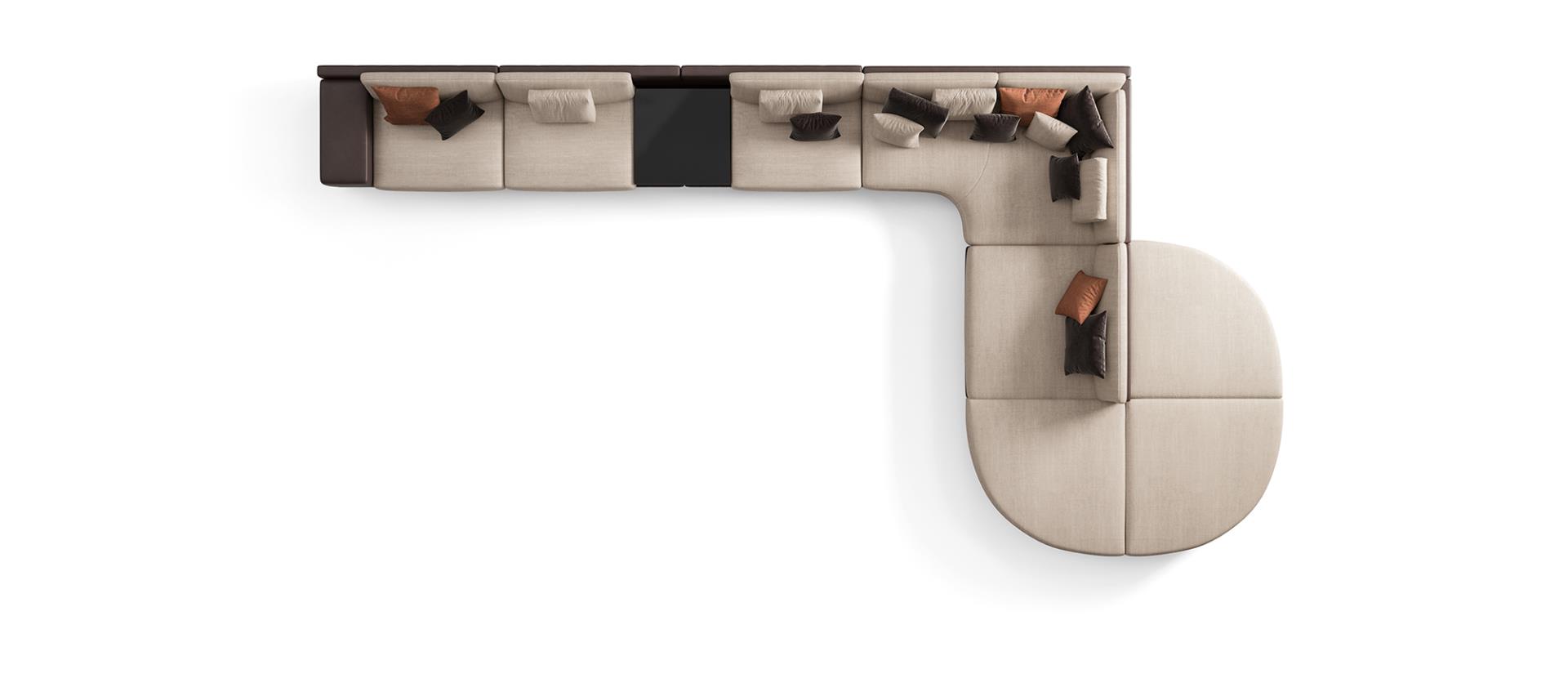 Italienisches modulares Sofa